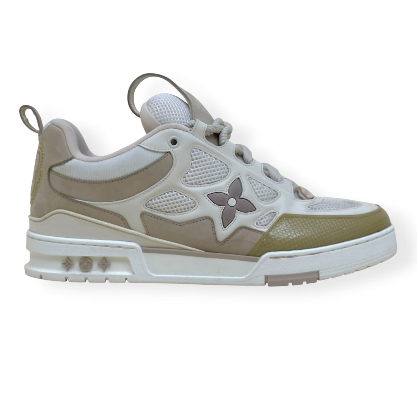 LOUIS VUITTON LV SKATE SNEAKER LUXURY BEIGE UK10 | UK 10, Beige