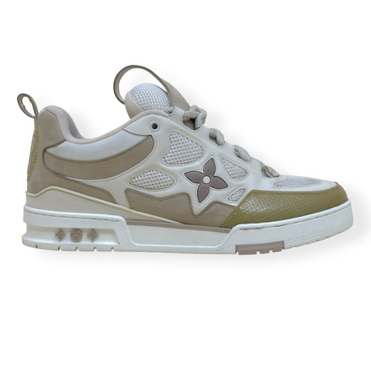 LOUIS VUITTON LV SKATE SNEAKER LUXURY BEIGE UK10 | UK 10, Beige