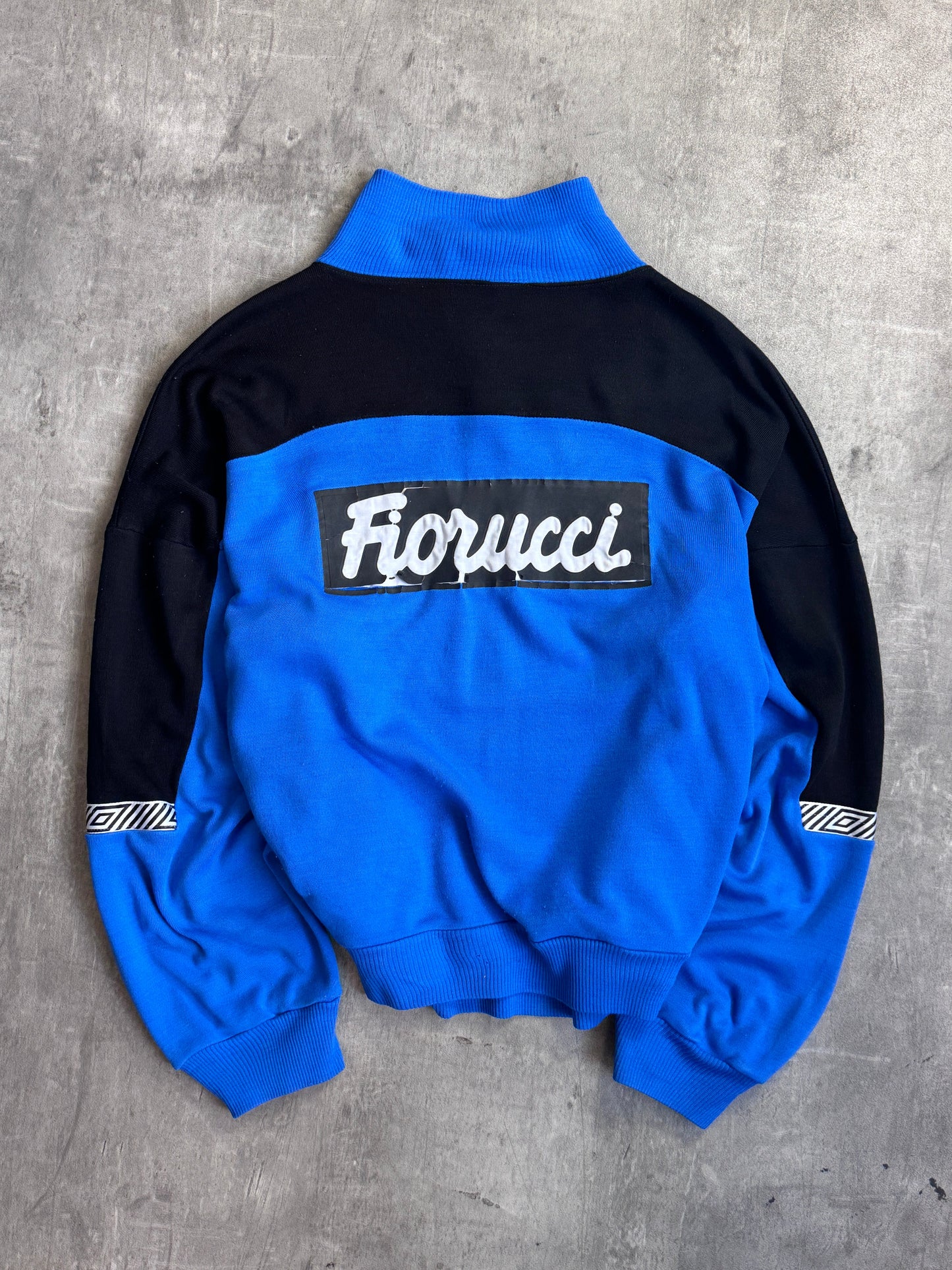 Umbro Vintage 92' Inter Milan Fiorucci Quarter Zip Tech Sweater