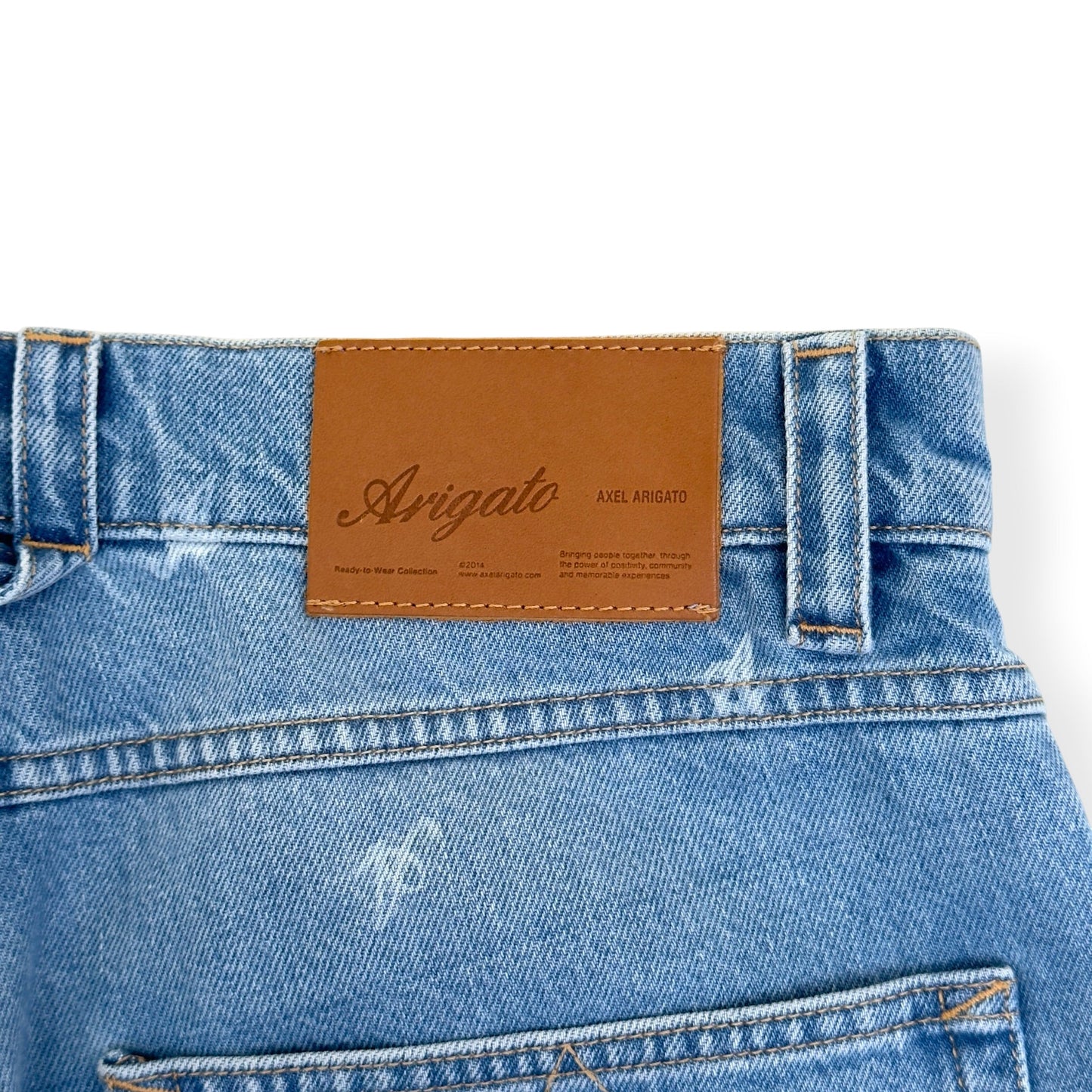 AXEL ARIGATO MILES DENIM SHORTS BLUE S | Small, Blue
