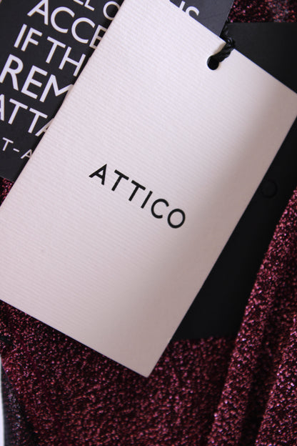 The Attico Dress lurex Pink S | Small, Pink