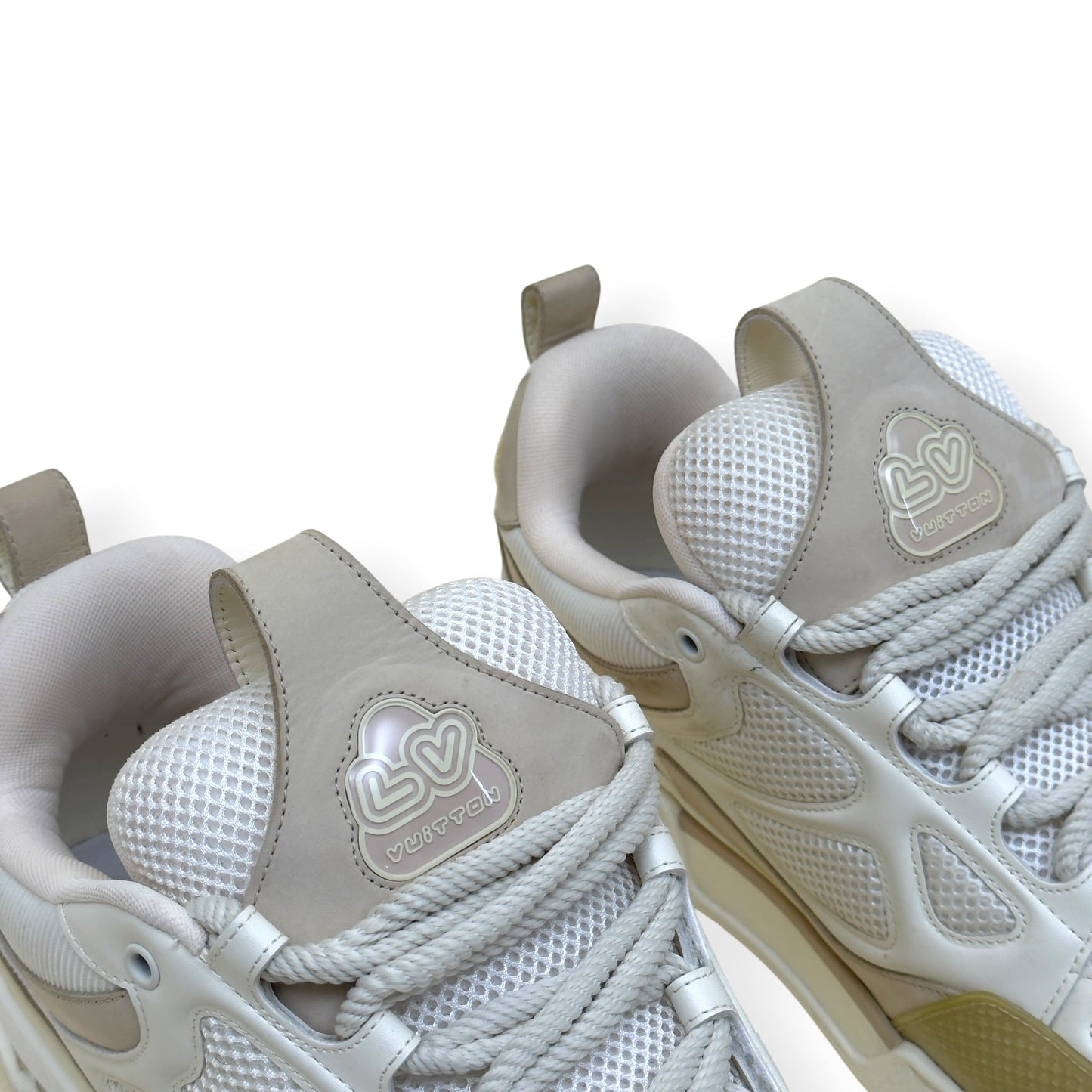 LOUIS VUITTON LV SKATE SNEAKER LUXURY BEIGE UK10 | UK 10, Beige