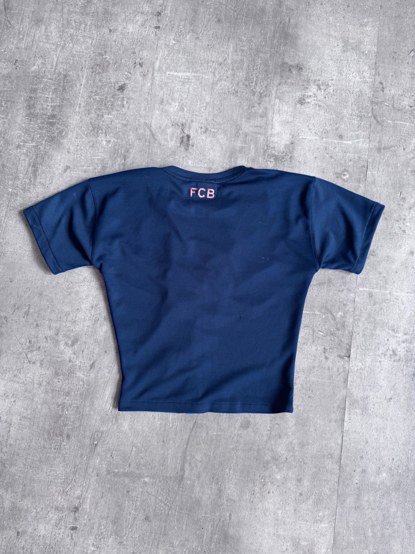 VT Rework: F.C. Barcelona Asymmetrical Lace Top