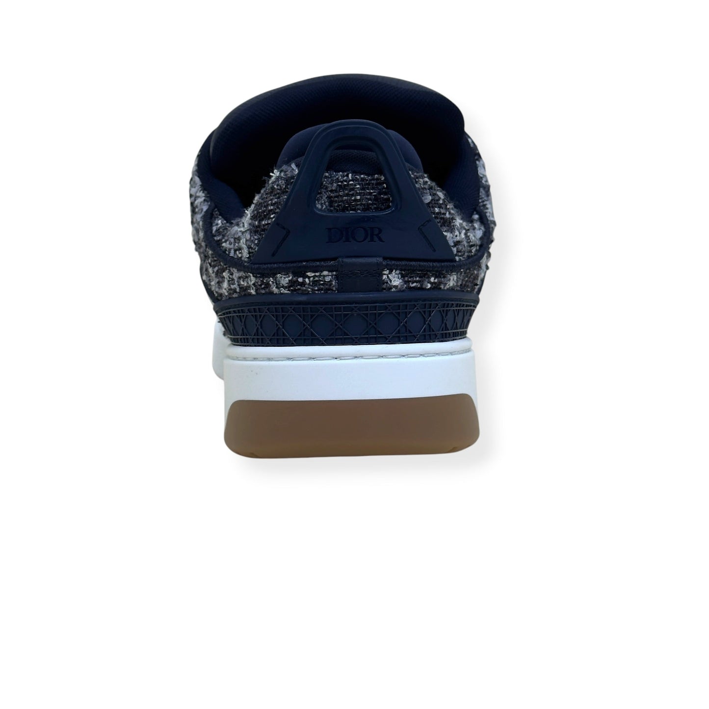 DIOR B9S 822/888 SKATER TWEED SNEAKER NAVY 45 / UK11 | UK 11, Navy