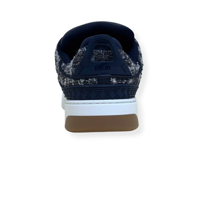 DIOR B9S 822/888 SKATER TWEED SNEAKER NAVY 45 / UK11 | UK 11, Navy