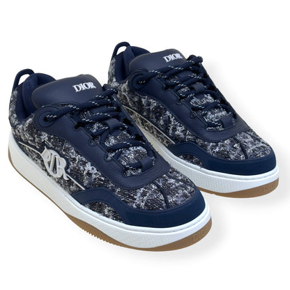 DIOR B9S 822/888 SKATER TWEED SNEAKER NAVY 45 / UK11 | UK 11, Navy