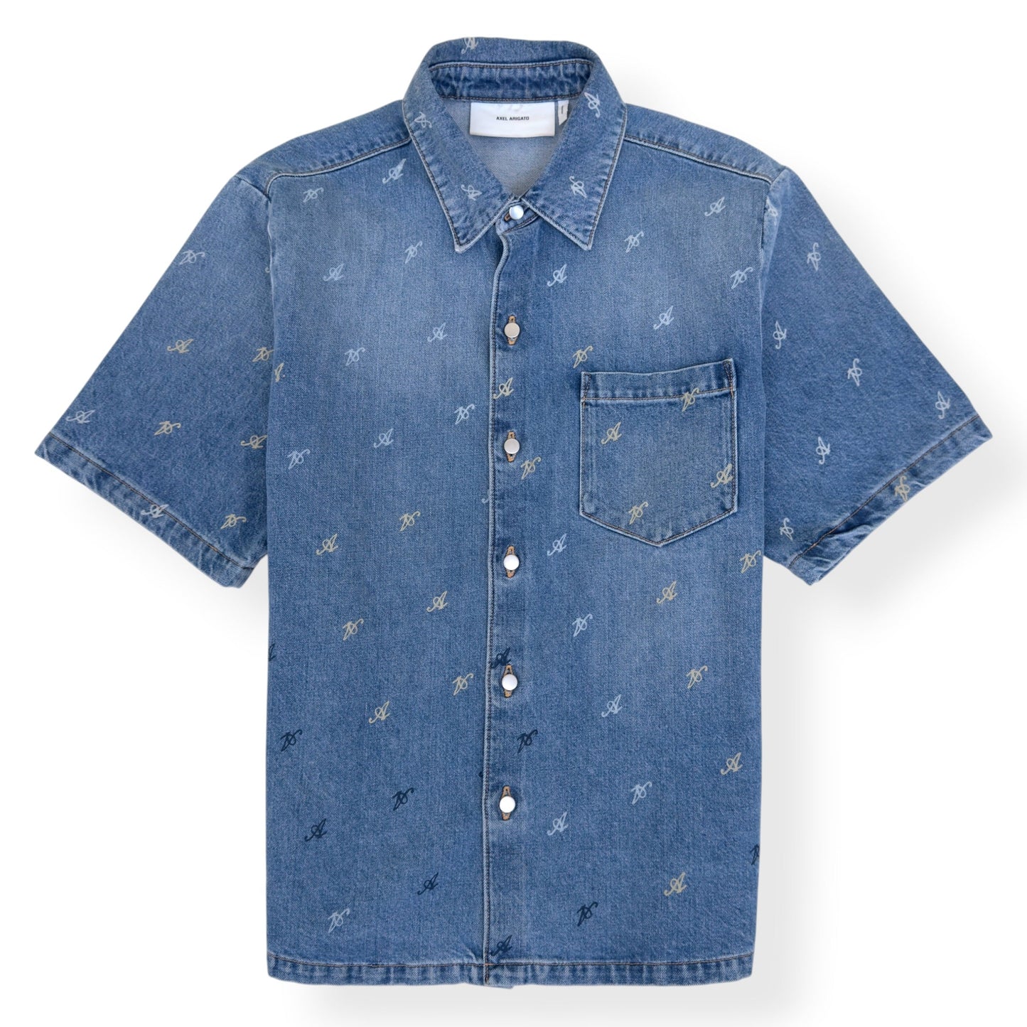 AXEL ARIGATO MILES DENIM SHIRT BLUE M | Medium, Blue