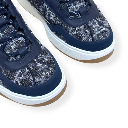 DIOR B9S 822/888 SKATER TWEED SNEAKER NAVY 45 / UK11 | UK 11, Navy
