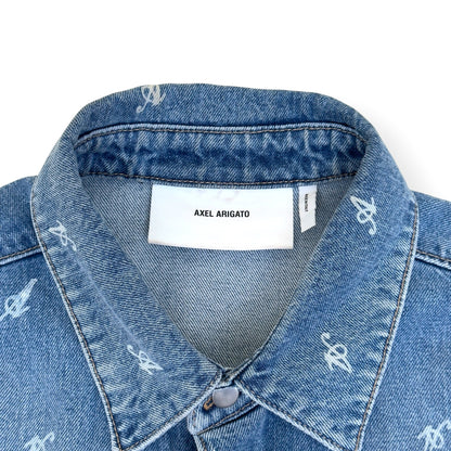 AXEL ARIGATO MILES DENIM SHIRT BLUE M | Medium, Blue
