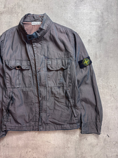 S/S 2005 Stone Island Spalmatura Garment Dyed Lightweight Jacket (Sold As Seen)