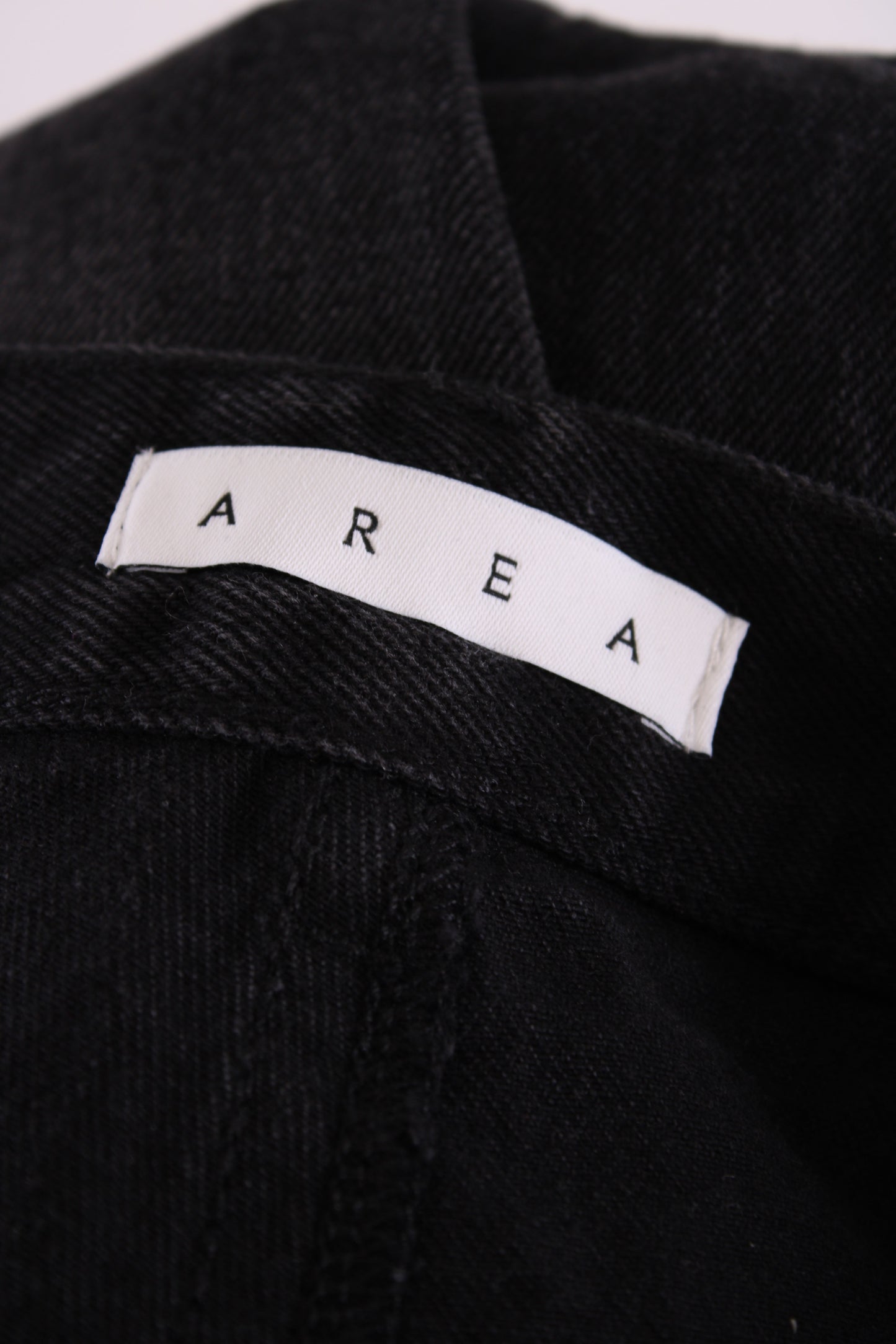 Area Crystal Embellished Jeans Washed Black 28W | O/S, Black