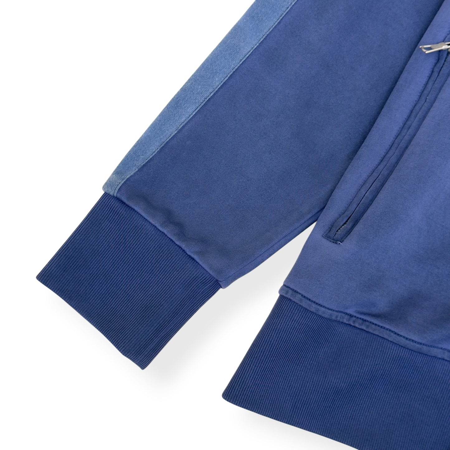PALM ANGELS GARMENT DYED TRACK JACKET BLUE M | Medium, Blue