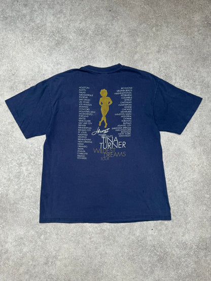 90s Tina Turner "Widest Dream Tour" Graphic Single-Stitch Tee