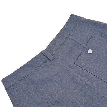 JACQUEMUS LES SCULPTURES PLEATED SHORTS GREY 52 / XL | XL, Grey