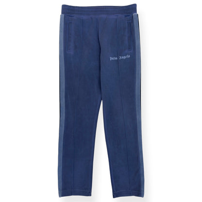 PALM ANGELS GARMENT DYED TRACK PANTS BLUE L | Large, Blue
