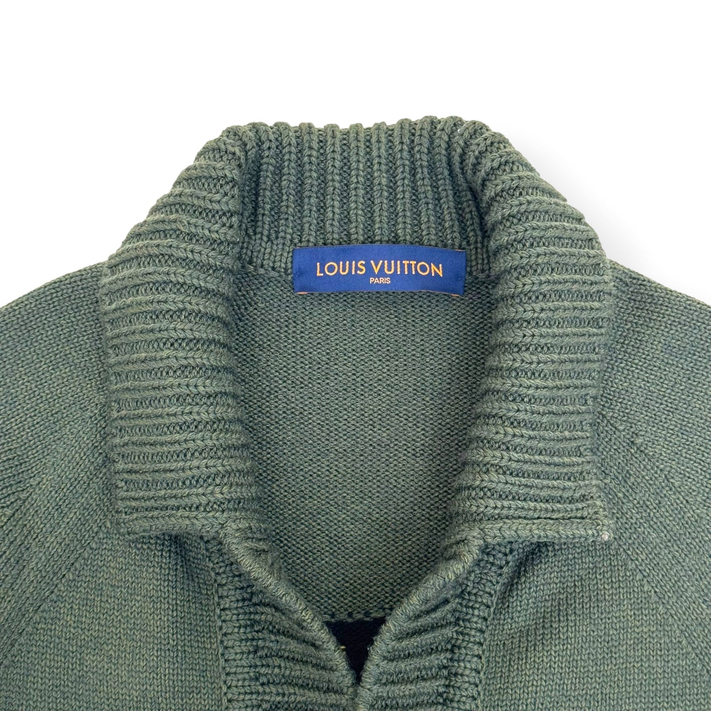 LOUIS VUITTON X NIGO SOPHISTICATED TIGER CARDIGAN GREEN XL | XL, Green