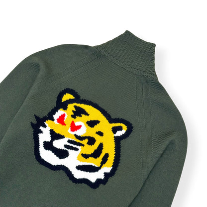 LOUIS VUITTON X NIGO SOPHISTICATED TIGER CARDIGAN GREEN XL | XL, Green