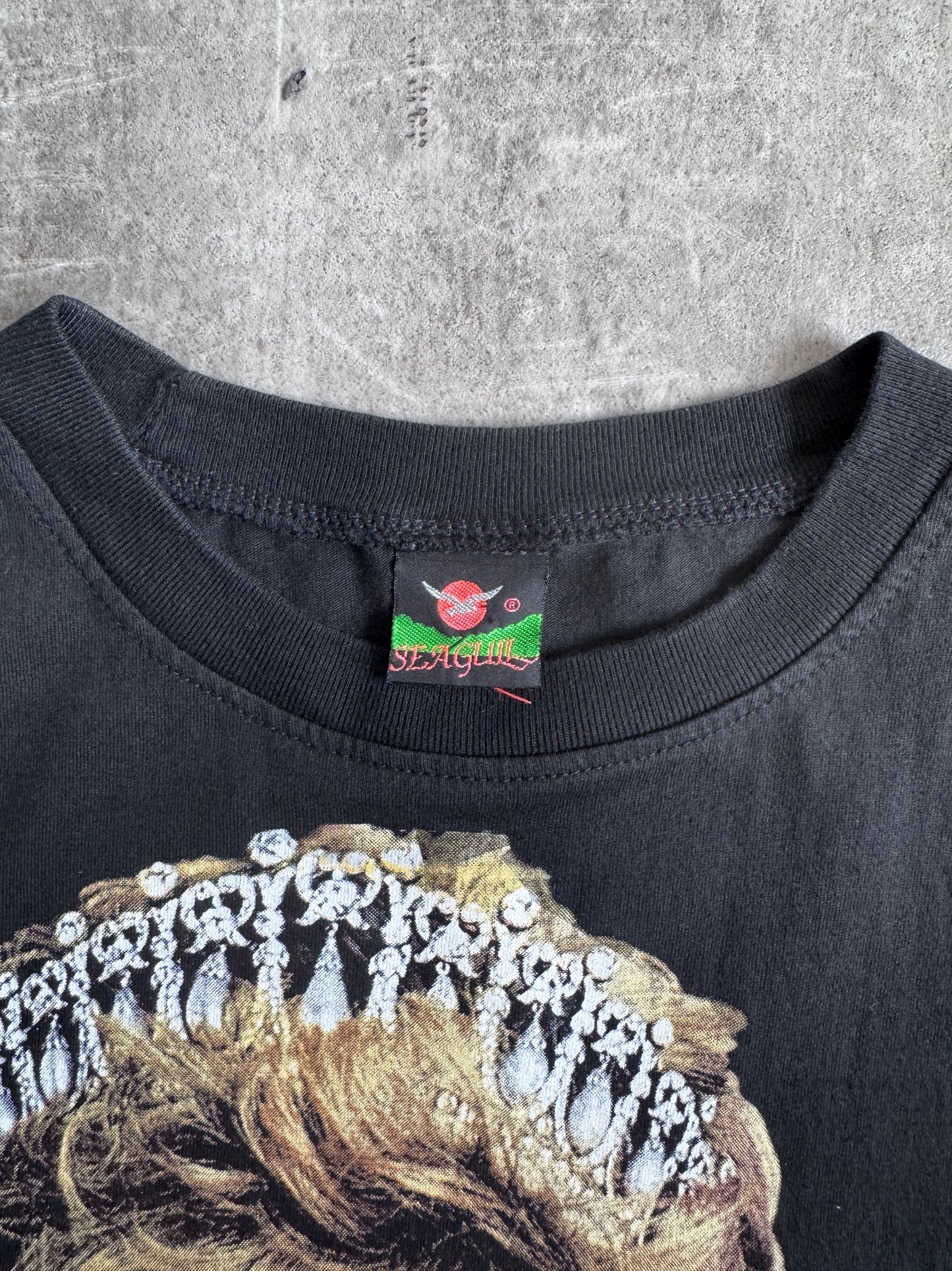 1990's Princess Diana Black Memorial Single Stitch Tee | Extra Small, Multicoloured