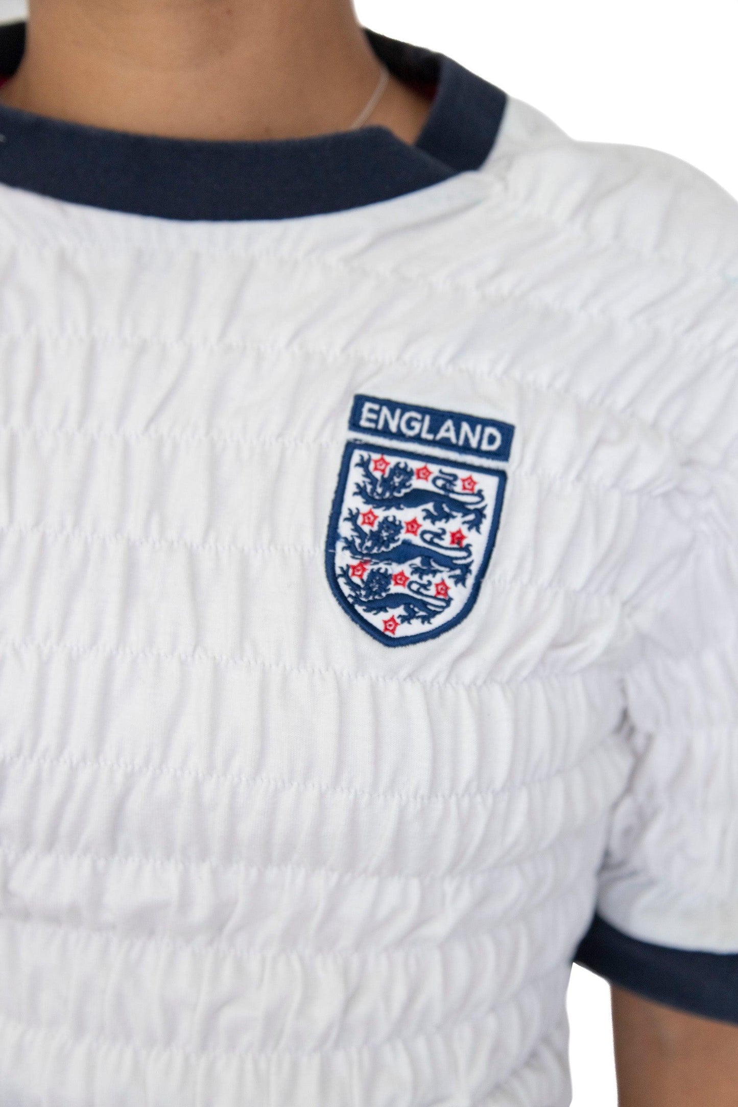 VT Rework: England Shirred Euro's Collection Football Tee