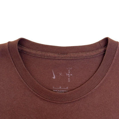 NIKE X TRAVIS SCOTT CACTUS JACK SERVICE CENTER HOUSTON T-SHIRT BROWN L | Large, Brown