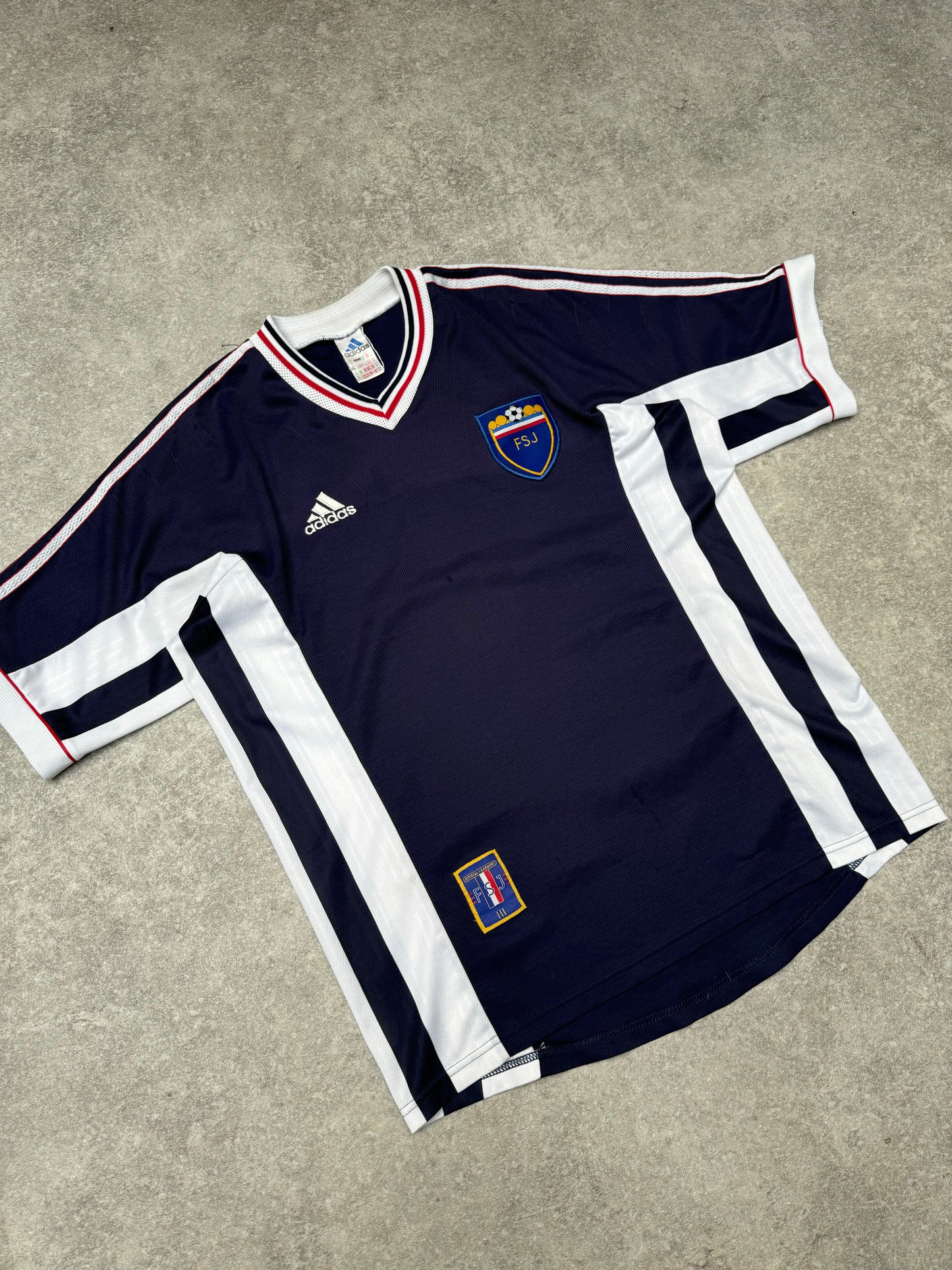 1998/00 Yugoslavia x Adidas Home Football Shirt