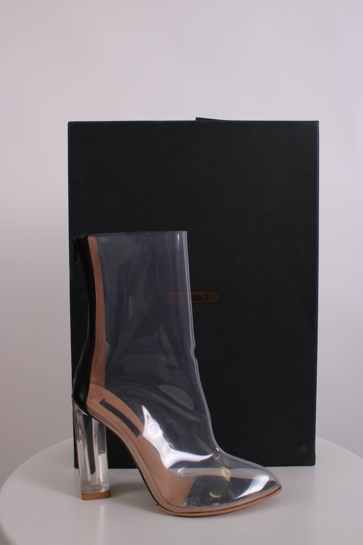 Yeezy Season 3 PVC Ankle Boots Clear 39 | O/S, Clear