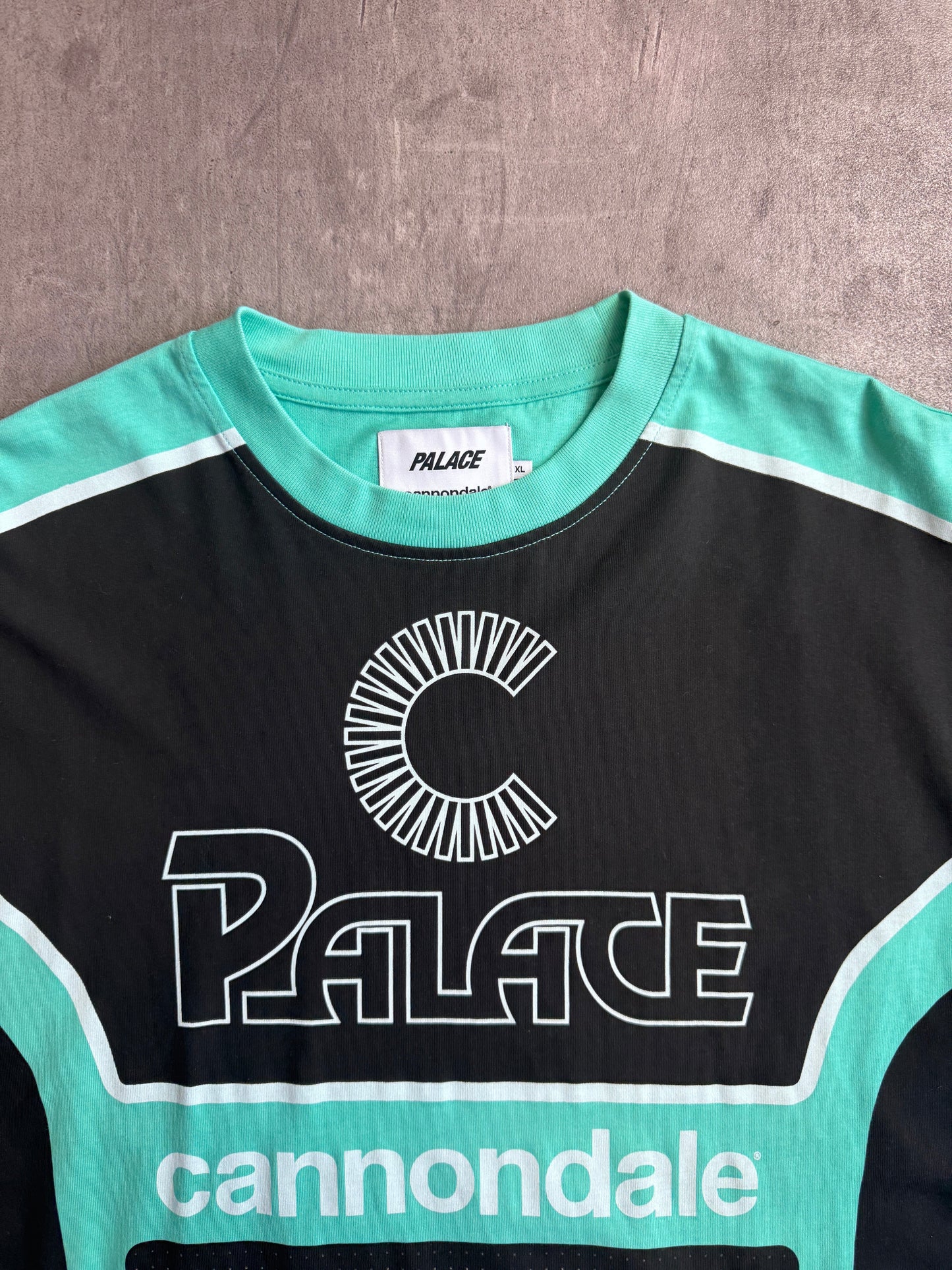 Palace X Cannondale Mad Boy L/S Mint Cotton Tee