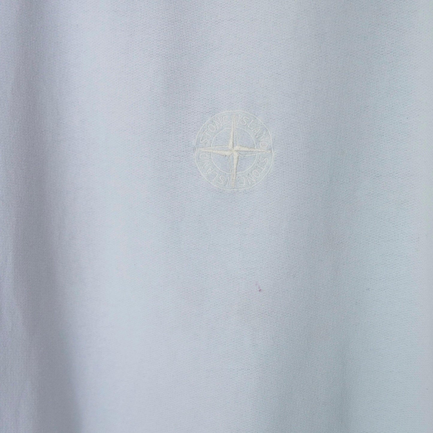 Stone Island 90s Compass Logo Embroidered Boatneck Sweatshirt