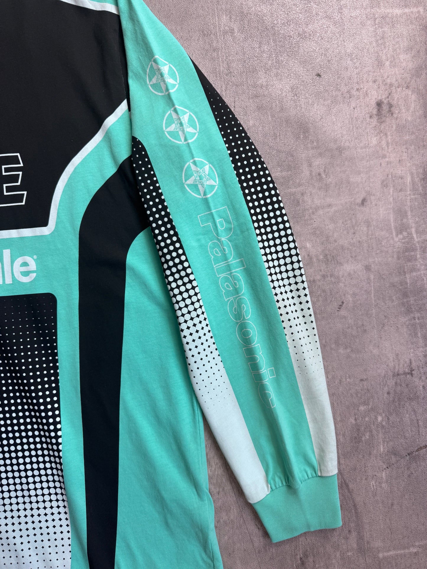 Palace X Cannondale Mad Boy L/S Mint Cotton Tee