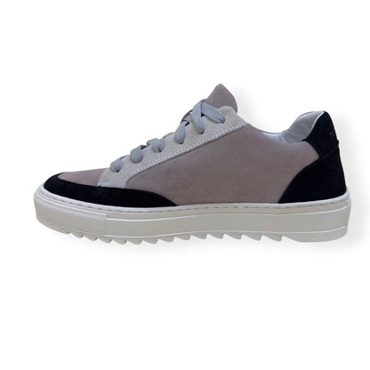 NUMERIS SUEDE SNEAKER GREY / BLACK 41 / UK7 | UK 7, Black
