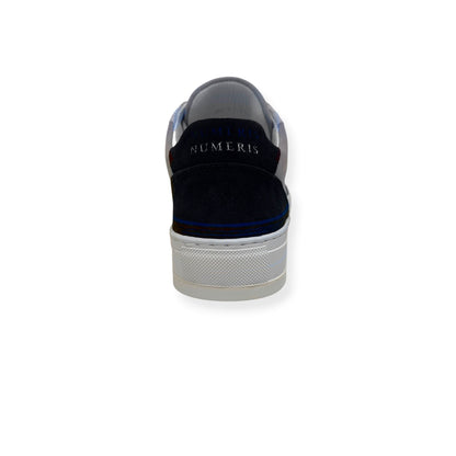 NUMERIS SUEDE SNEAKER GREY / BLACK 41 / UK7 | UK 7, Black