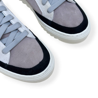 NUMERIS SUEDE SNEAKER GREY / BLACK 41 / UK7 | UK 7, Black