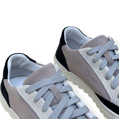 NUMERIS SUEDE SNEAKER GREY / BLACK 41 / UK7 | UK 7, Black