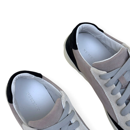 NUMERIS SUEDE SNEAKER GREY / BLACK 41 / UK7 | UK 7, Black