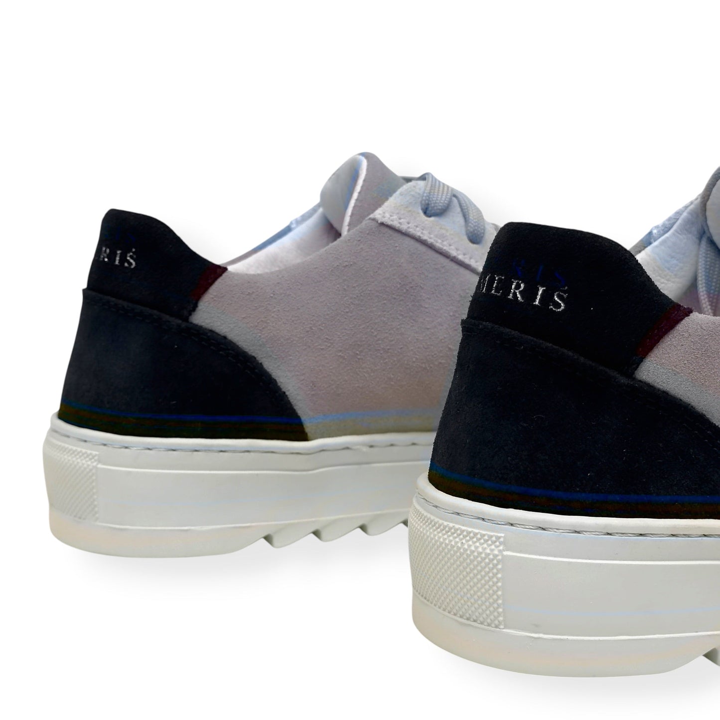 NUMERIS SUEDE SNEAKER GREY / BLACK 41 / UK7 | UK 7, Black