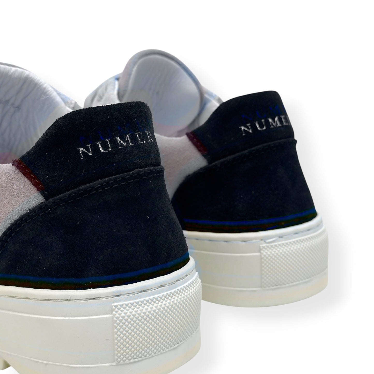 NUMERIS SUEDE SNEAKER GREY / BLACK 41 / UK7 | UK 7, Black