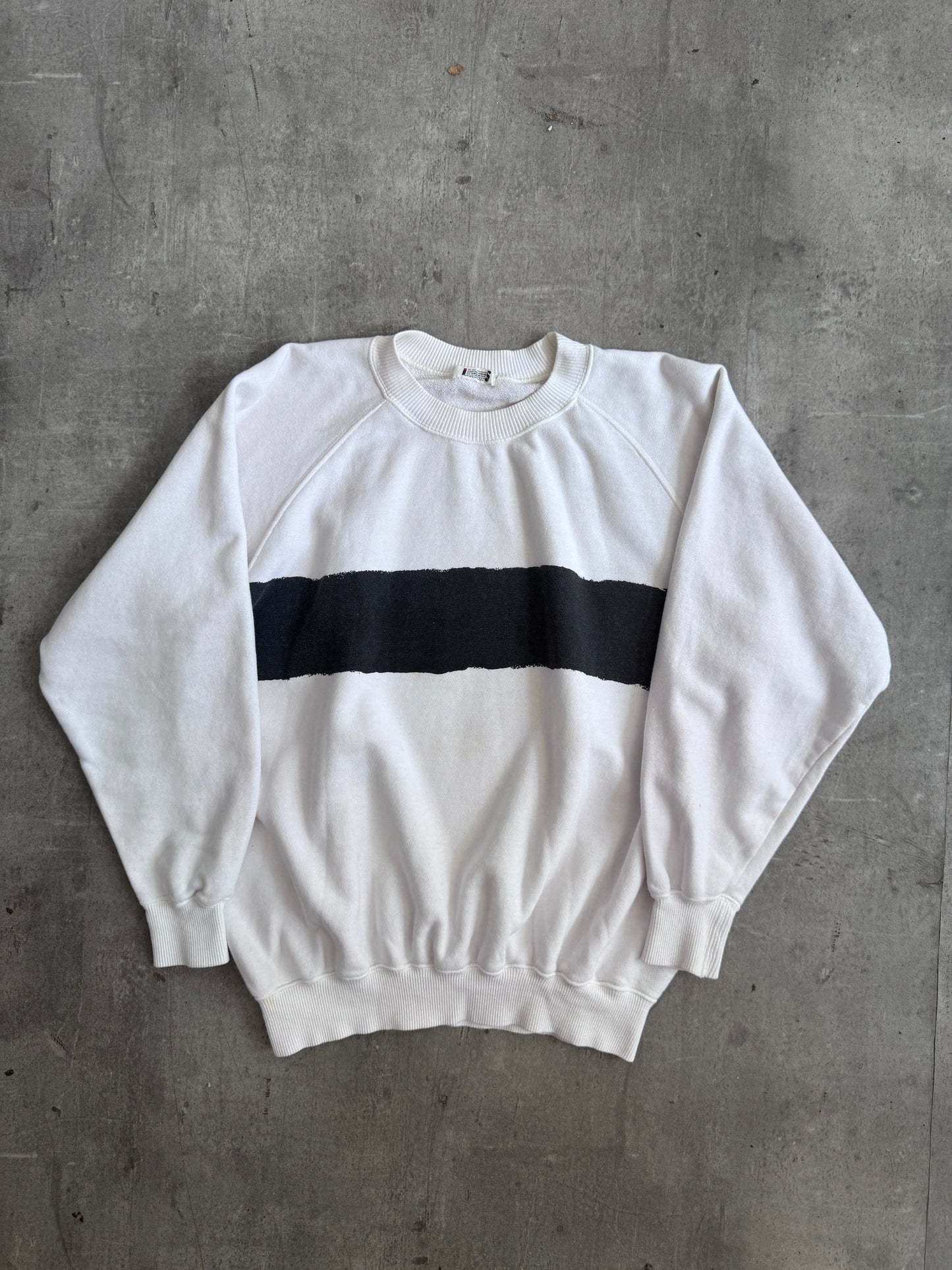 1980's Issey Miyake Sport Collection Cotton Crewneck Sweater | Small, Multicoloured