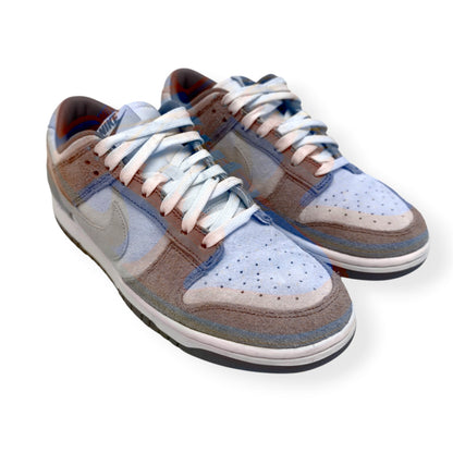NIKE DUNK LOW TOP SNEAKER MEDIUM CURRY UK8 | UK 8, Medium Curry