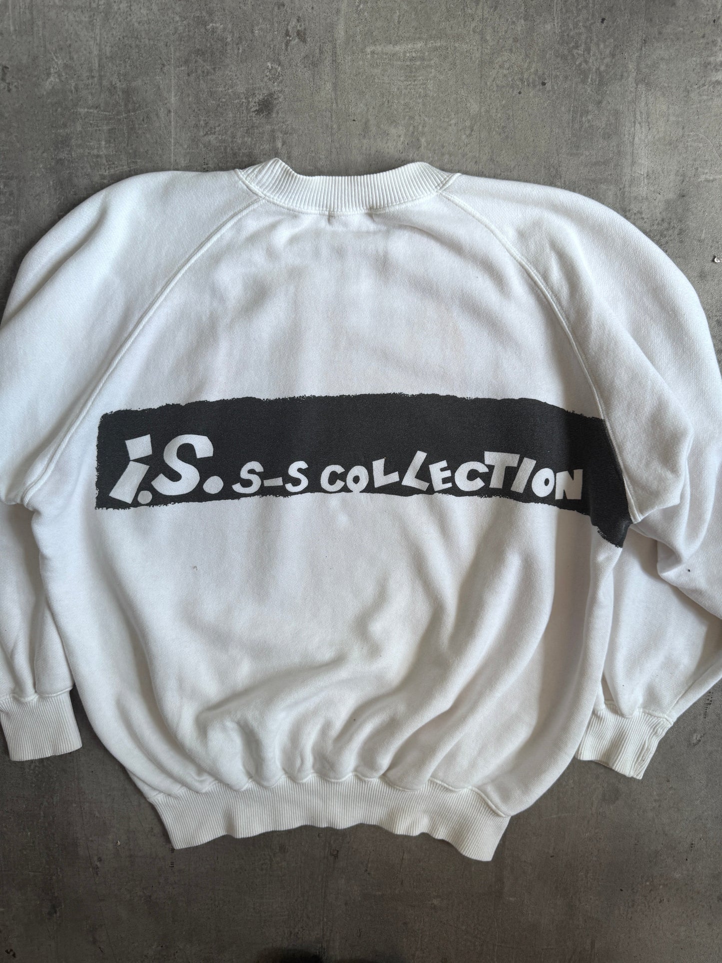 1980's Issey Miyake Sport Collection Cotton Crewneck Sweater | Small, Multicoloured