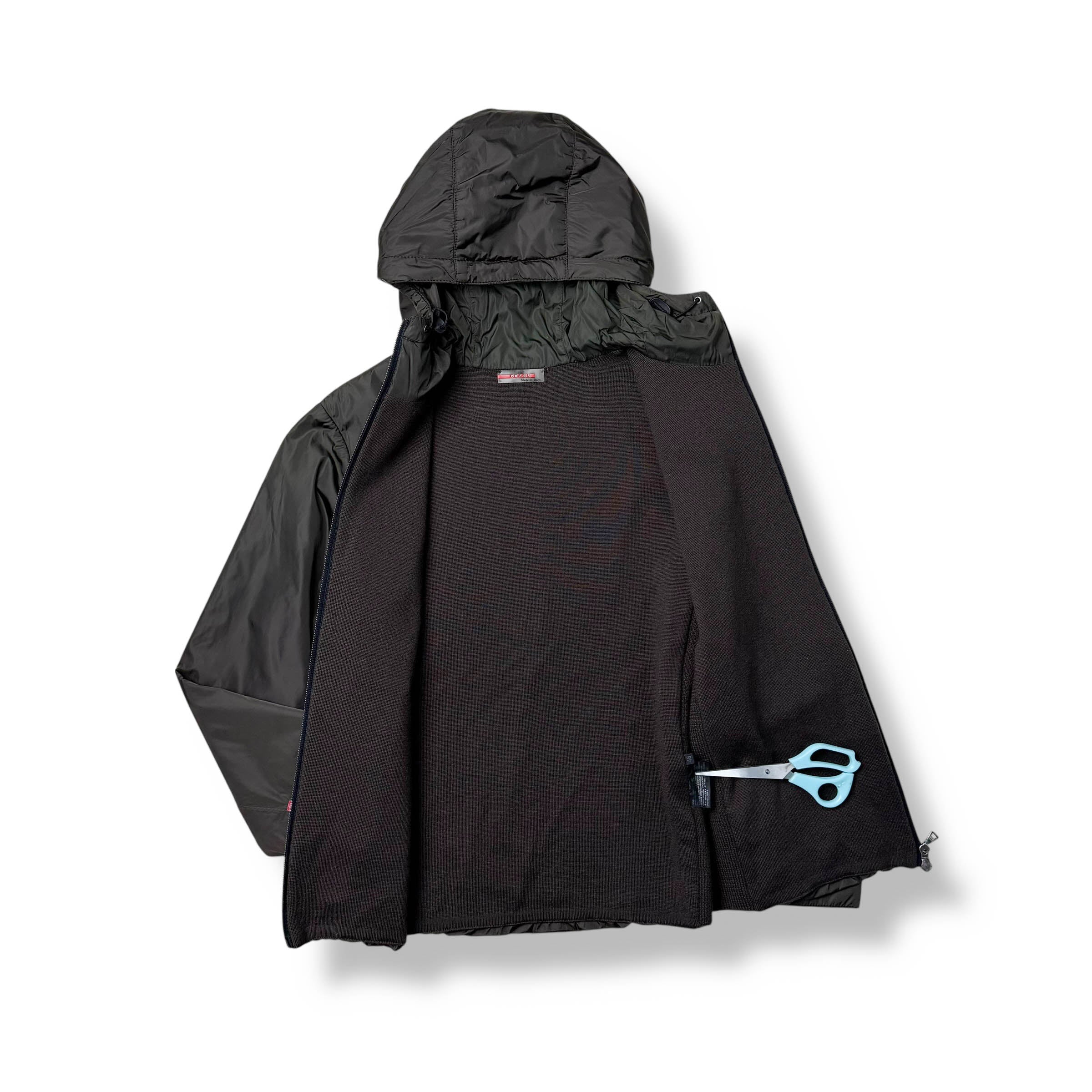 Vintage Prada Sport Nylon x Knit Jacket (M) – Known Source