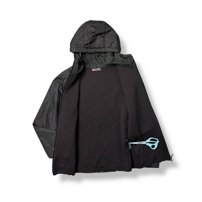 Vintage Prada Sport Nylon x Knit Jacket (M)
