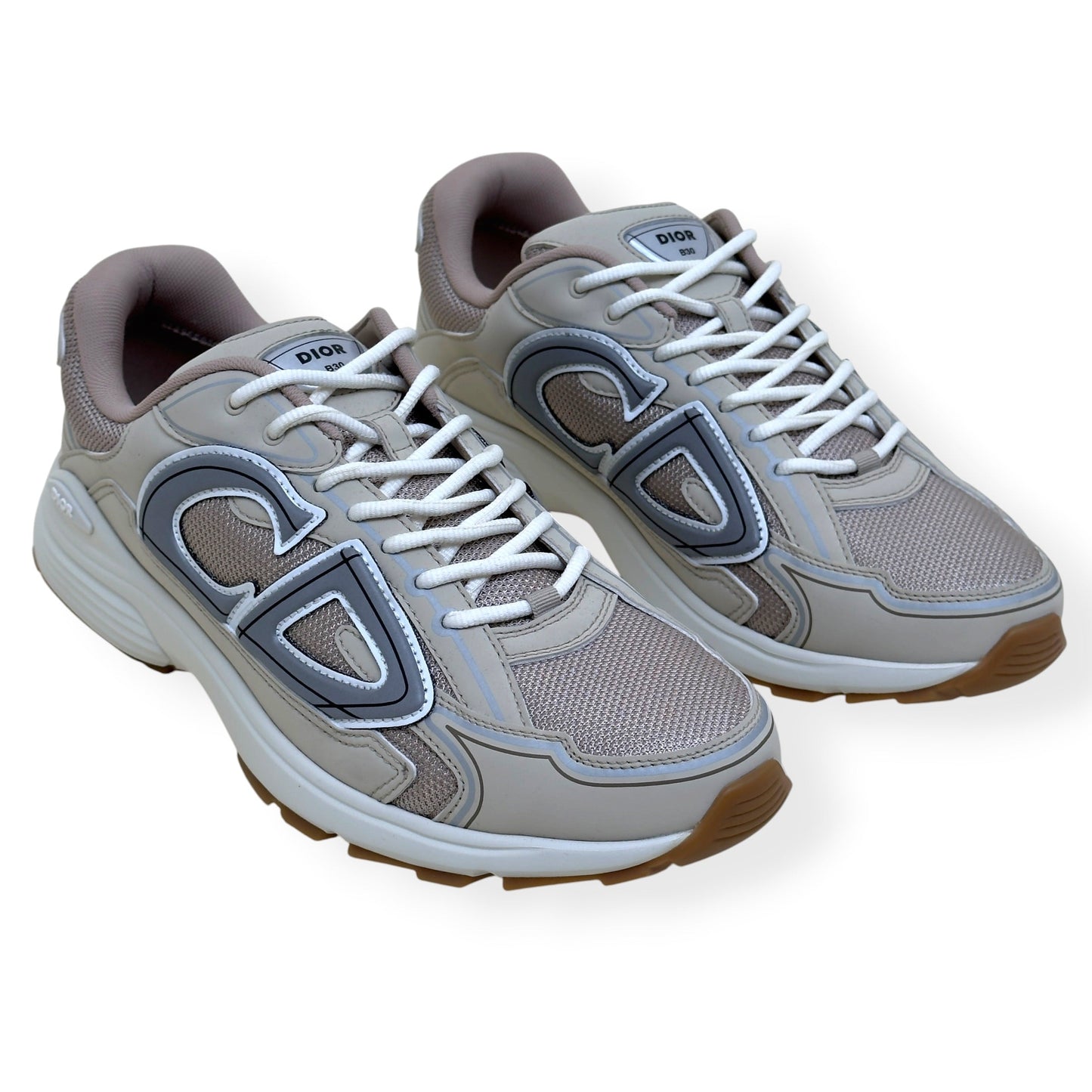 DIOR B30 SNEAKER BEIGE / GREY 45 / UK11 | UK 11, Beige