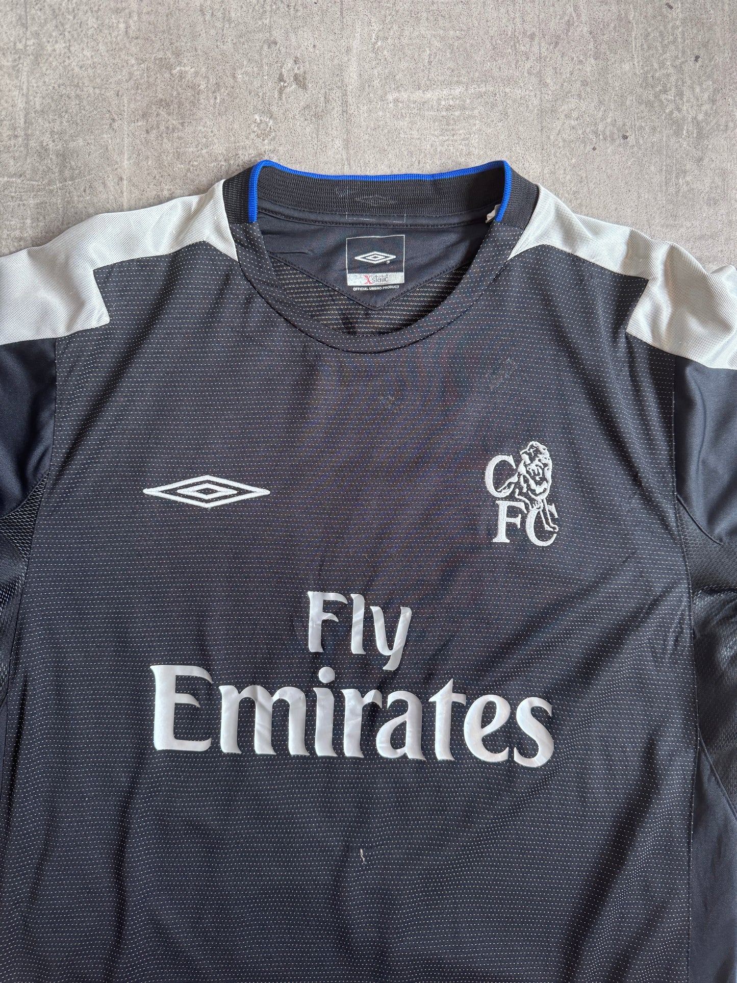2004-05 Chelsea "Lampard 8" FC Umbro Away Football Shirt | Medium, Multicoloured