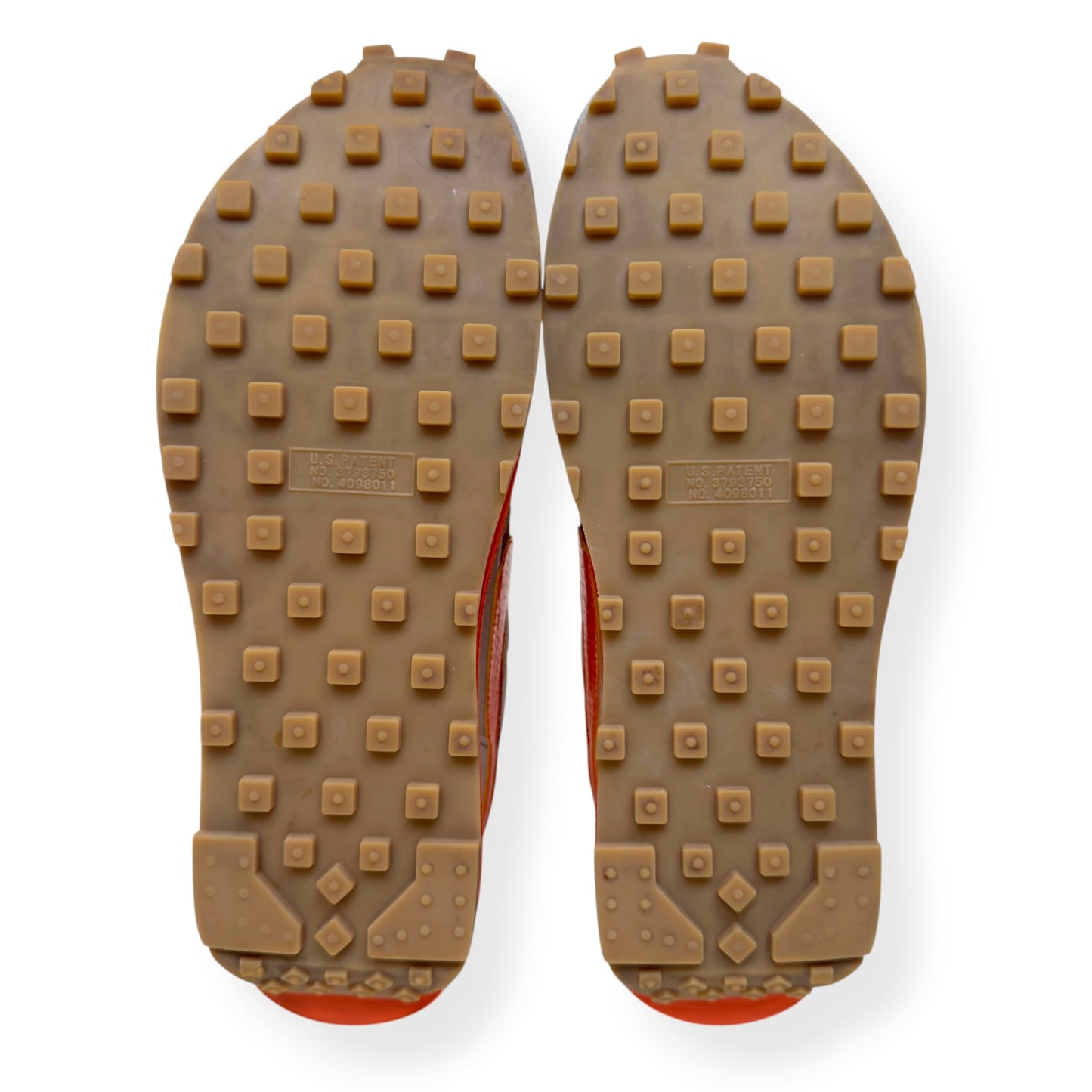 NIKE X SACAI X CLOT LDWAFFLE SNEAKER NET ORANGE BLAZE UK8 | UK 8, Orange