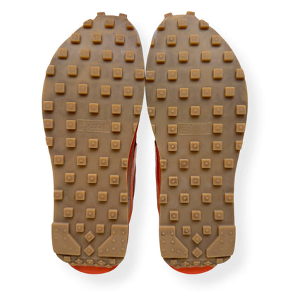 NIKE X SACAI X CLOT LDWAFFLE SNEAKER NET ORANGE BLAZE UK8 | UK 8, Orange