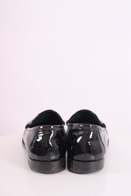 Gucci Patent Horsebit Loafers Black 41 | DEFAULT TITLE, Black