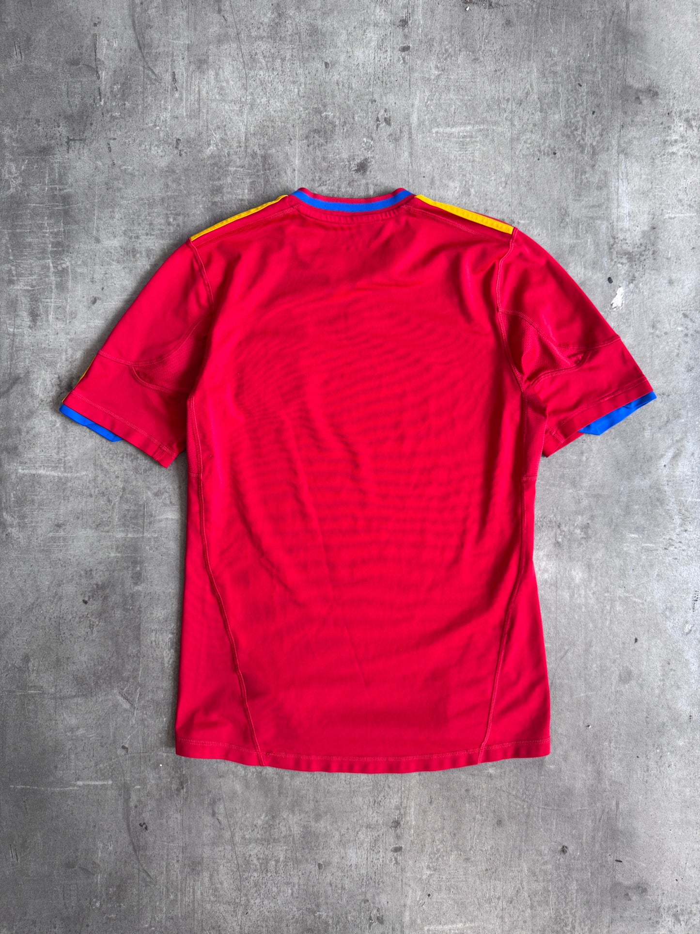 2010 Spain x Adidas Home Football Shirt | Medium, Multicoloured