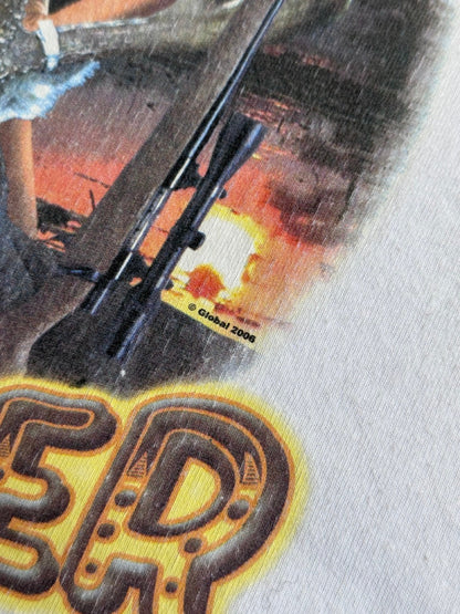 00s 'Big Rack Hunter' White Graphic Tee