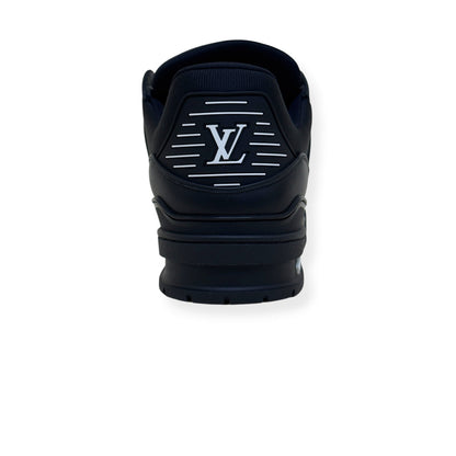 LOUIS VUITTON LV TRAINER SNEAKER BLACK / WHITE UK10 | UK 10, Black