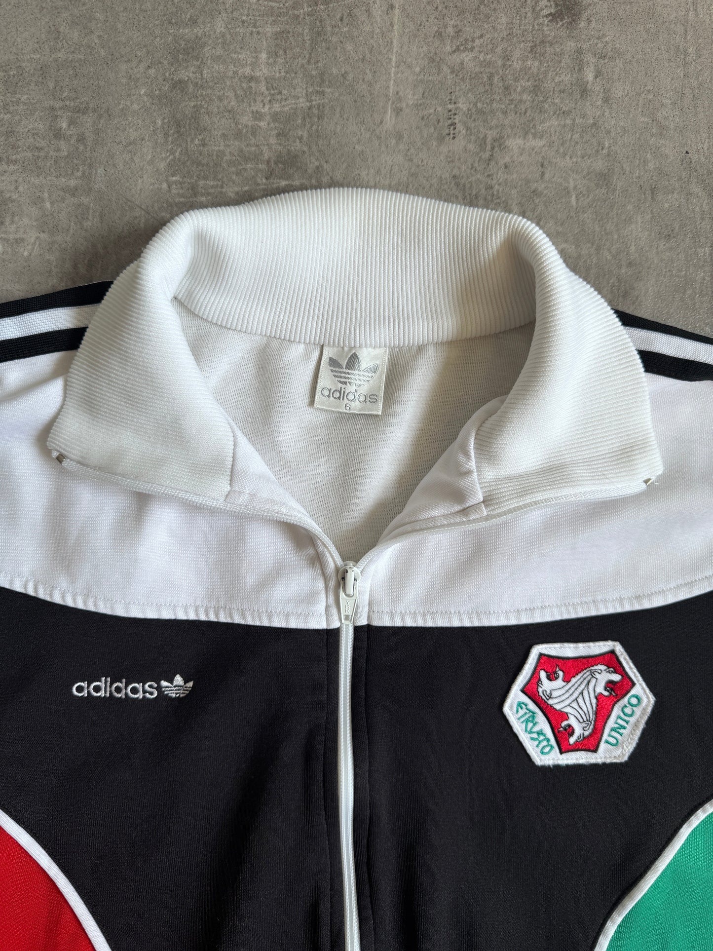 1990 Adidas World Cup Etrusco Unico Football Track Top | Extra Extra Large, Multicoloured